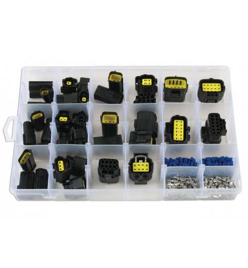 Assorted AMP Econoseal J Series Connectors 37417